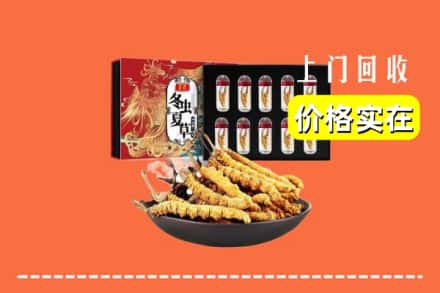 月湖区回收冬虫夏草